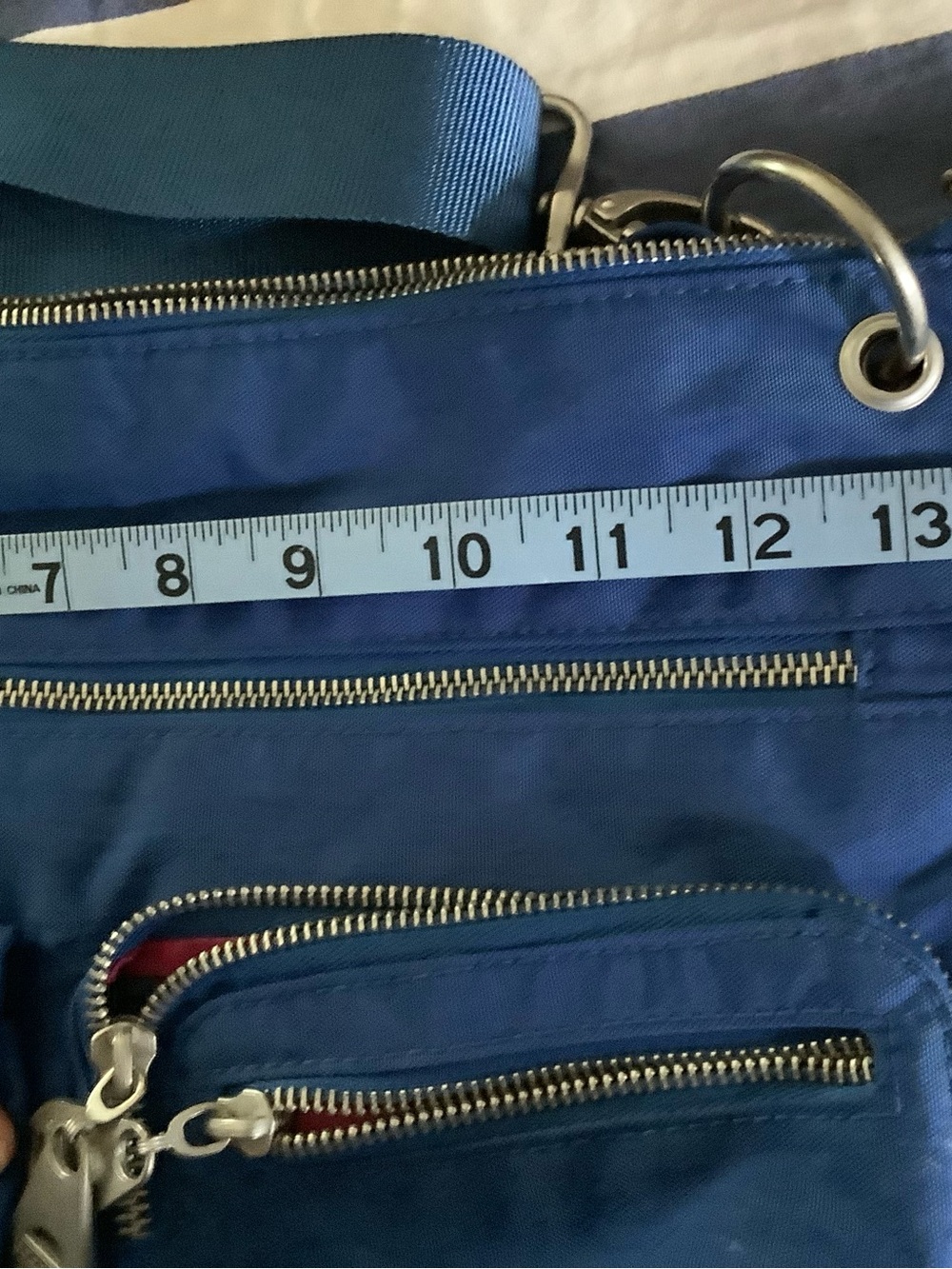Baggallini Royal Blue Crossbody Bag - Picture 7 of 9